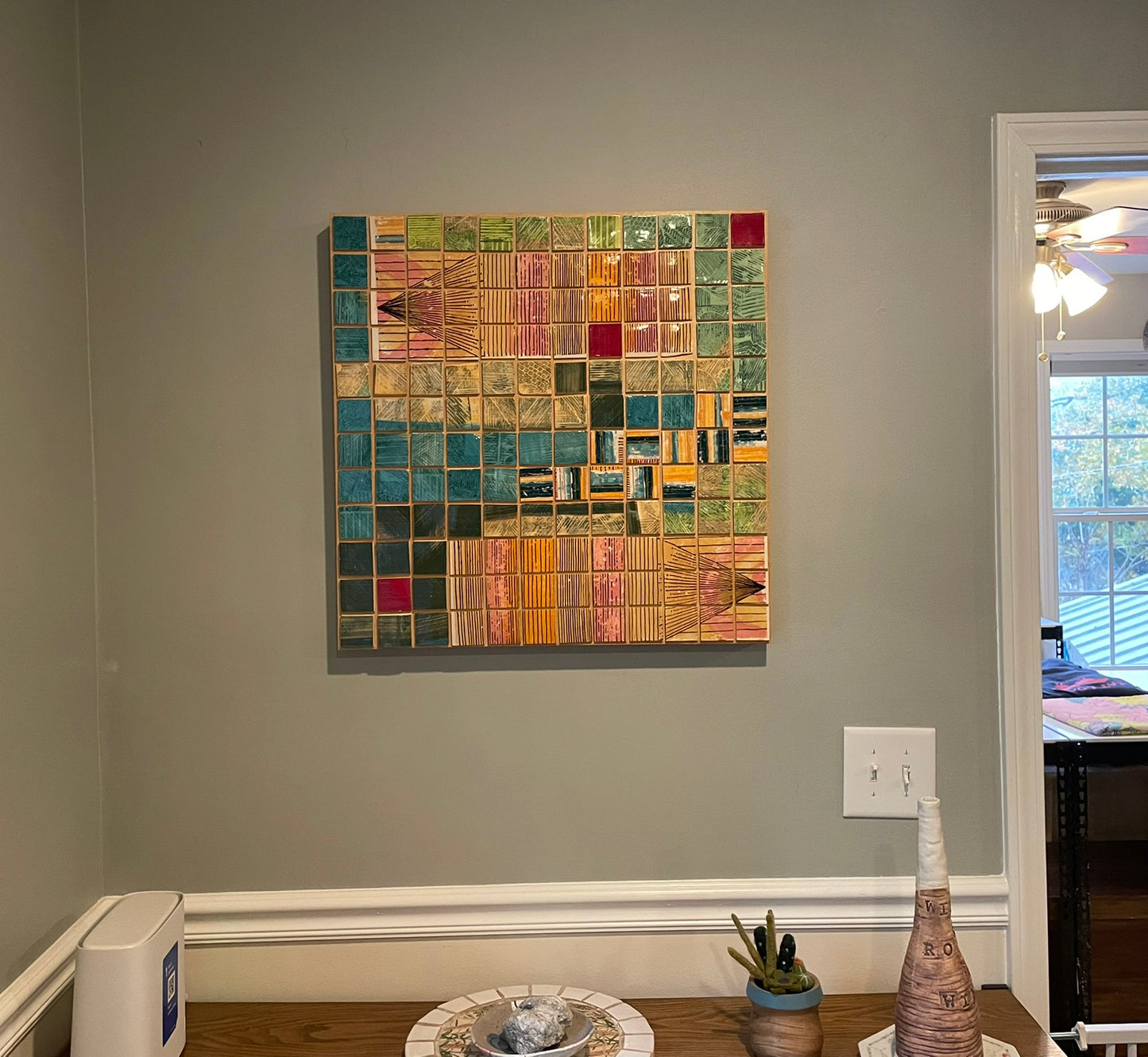 Organized Chaos Landscape Wall Panel 24
