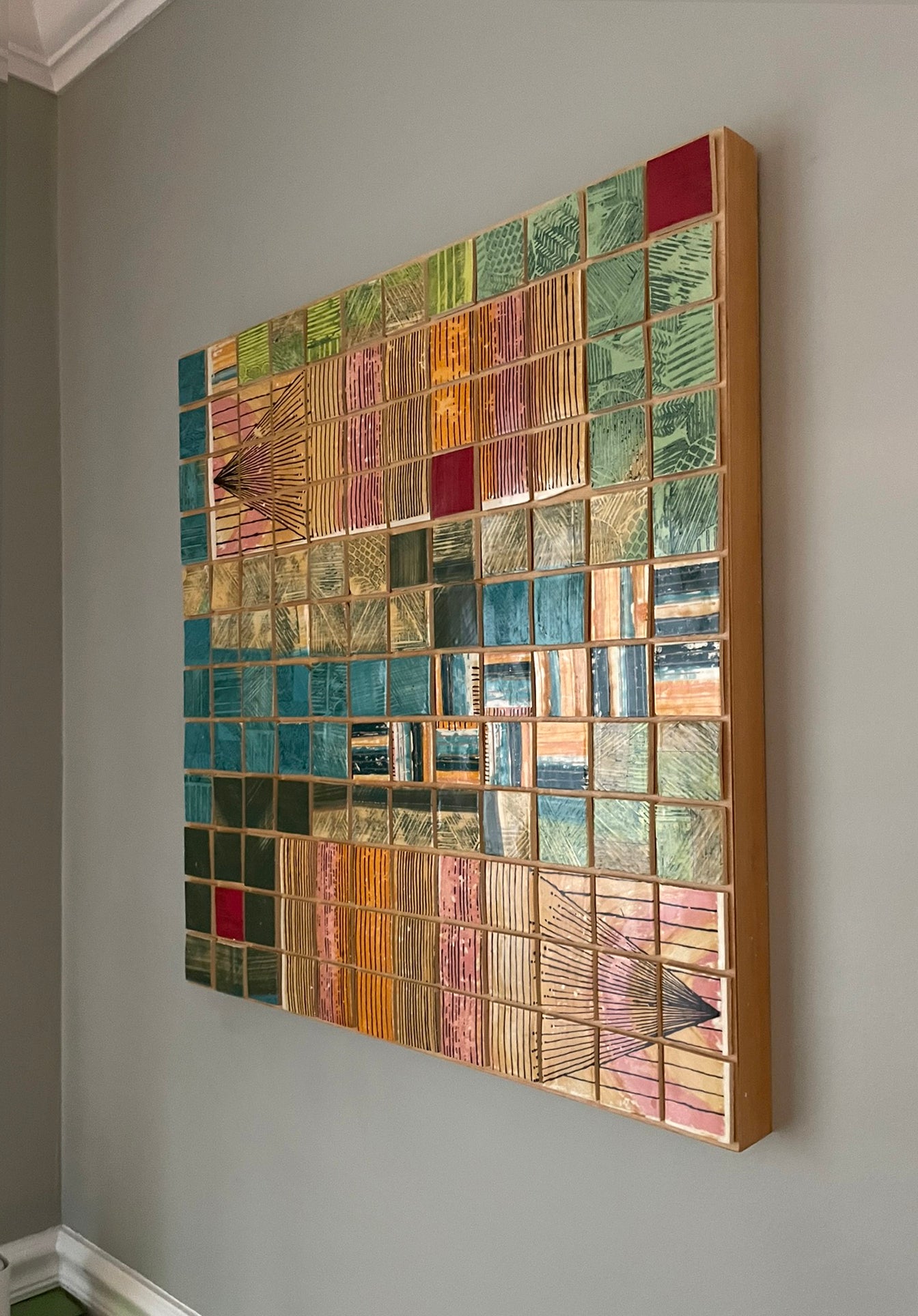 Organized Chaos Landscape Wall Panel 24