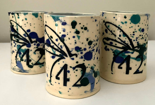 42 Dragonflies Drinking Cups - Sold Individually