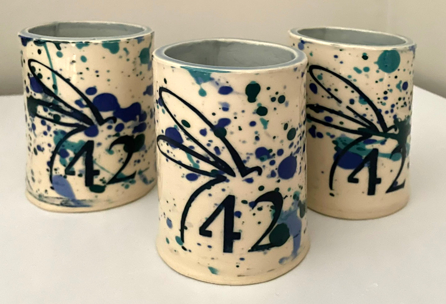 42 Dragonflies Drinking Cups - Sold Individually