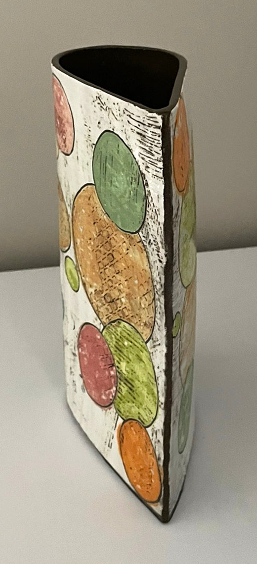 Tear Drop Landscape Inspired Vase