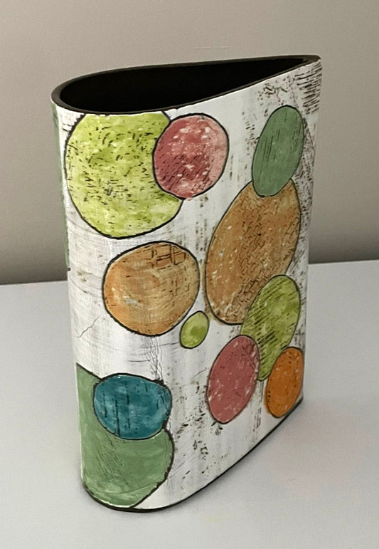 Tear Drop Landscape Inspired Vase